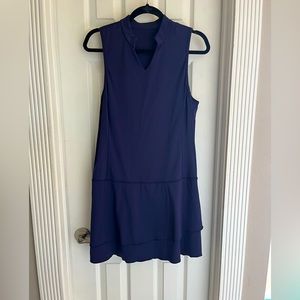 Navy blue tennis dress- size large- never worn